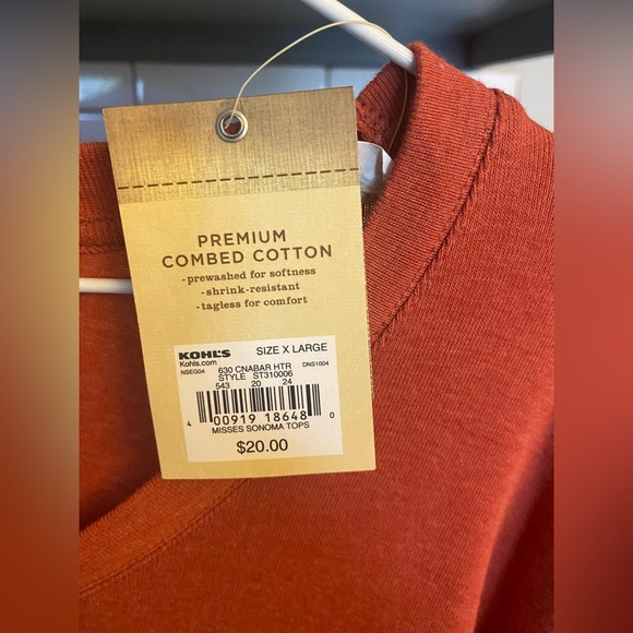 Women’s Sonoma, long sleeve, T-shirt, NWT - Picture 5 of 8